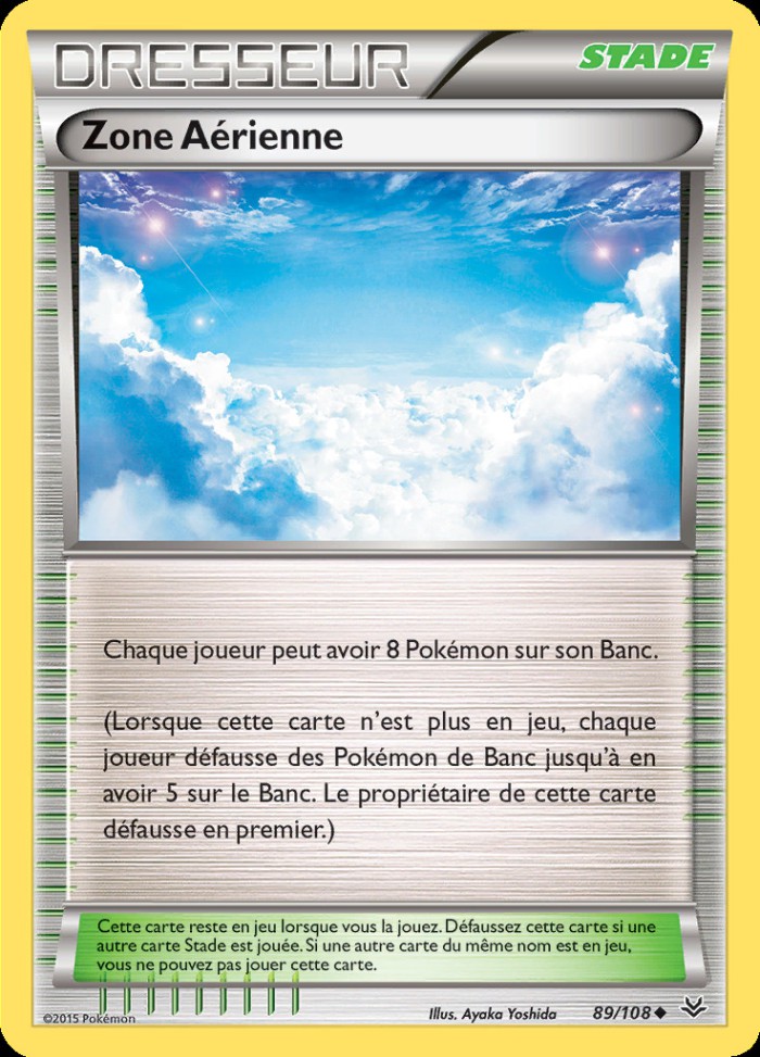 Carte Pokémon: Zone Aérienne