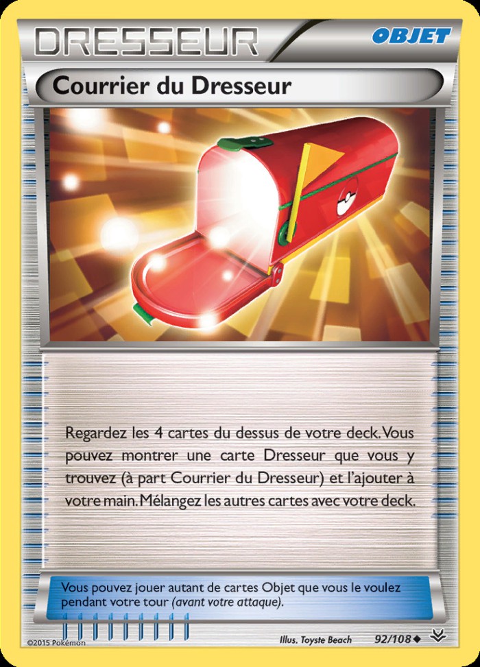 Carte Pokémon: Courrier du Dresseur