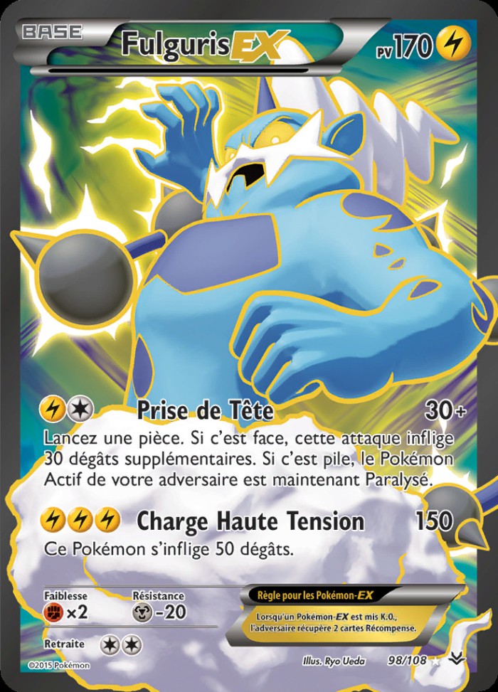 Carte Pokémon: Fulguris EX