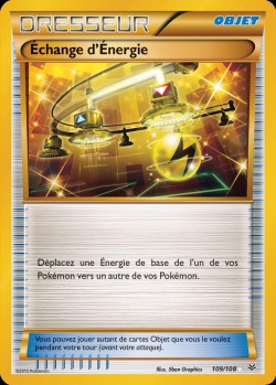 Carte Pokémon: Échange d'Énergie