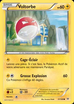 Carte Pokémon: Voltorbe