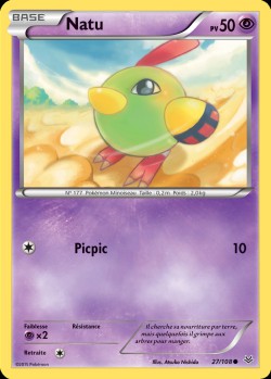 Carte Pokémon: Natu