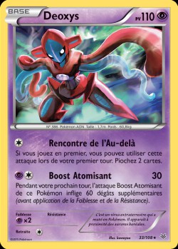 Carte Pokémon: Deoxys