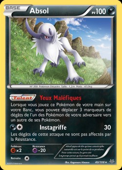 Carte Pokémon: Absol