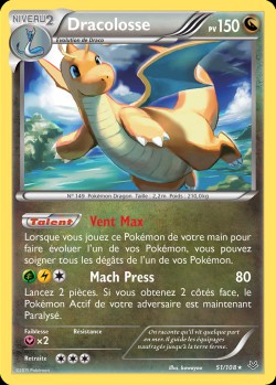 Carte Pokémon: Dracolosse