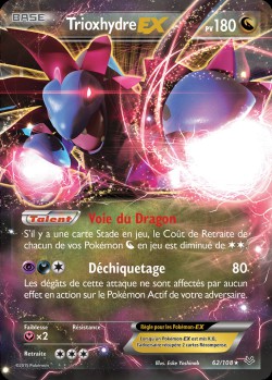 Carte Pokémon: Trioxhydre EX