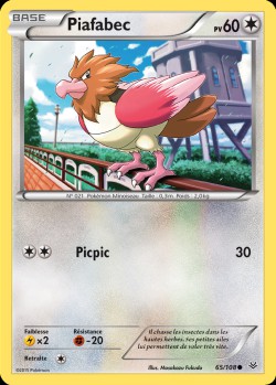 Carte Pokémon: Piafabec