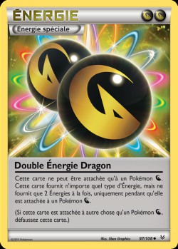 Carte Pokémon: Double Énergie Dragon