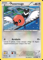 Carte Pokémon: Passerouge