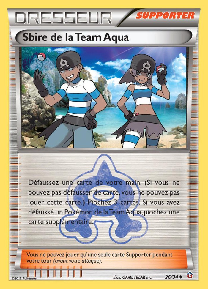 Carte Pokémon: Sbire de la Team Aqua