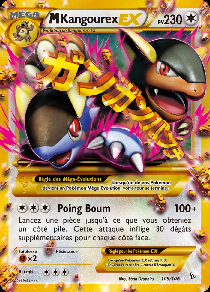 Carte Pokémon: M Kangourex EX