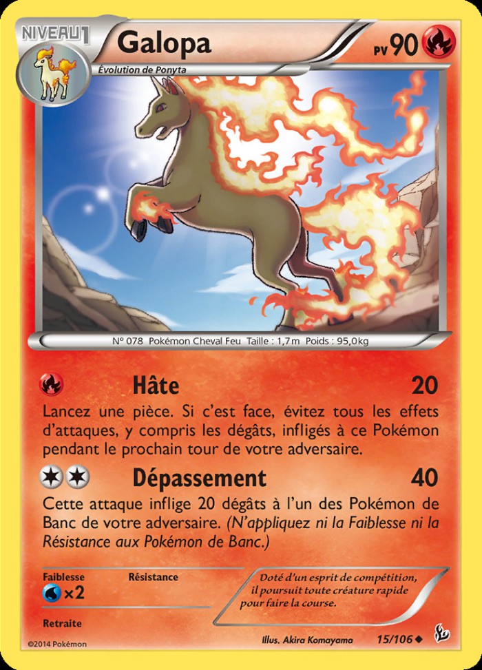 Carte Pokémon: Galopa