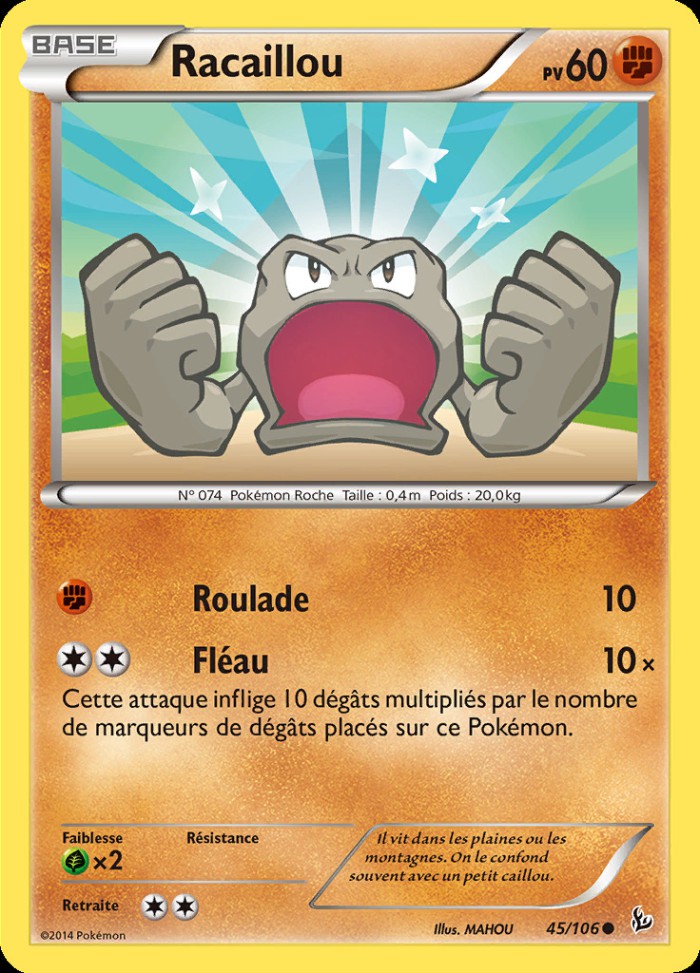 Carte Pokémon: Racaillou