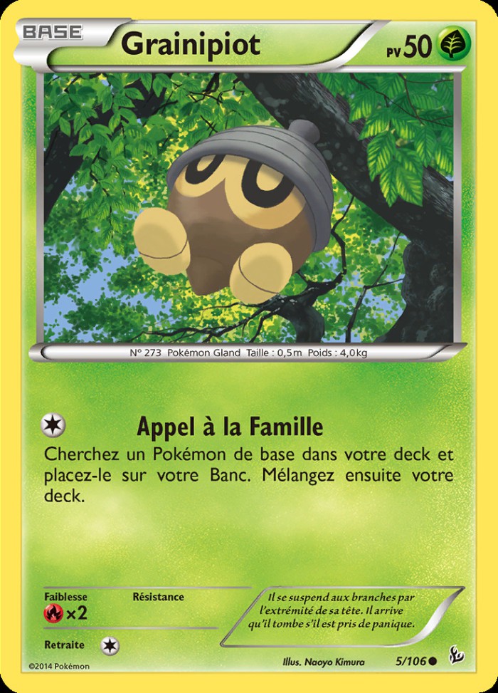 Carte Pokémon: Grainipiot