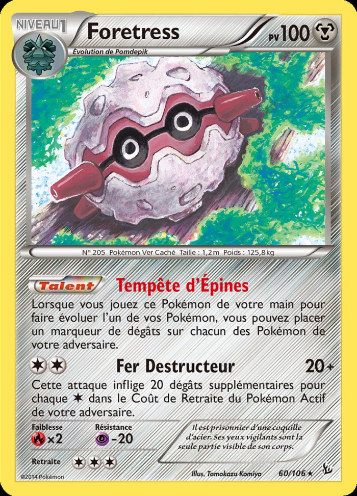 Carte Pokémon: Foretress