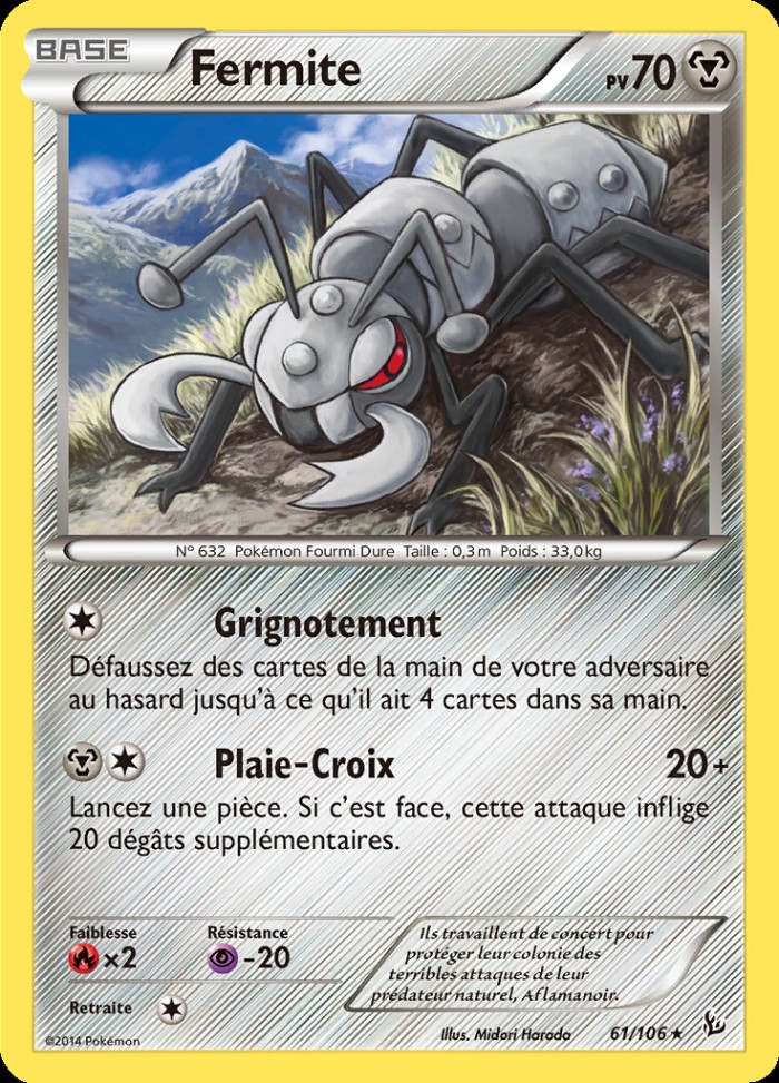 Carte Pokémon: Fermite