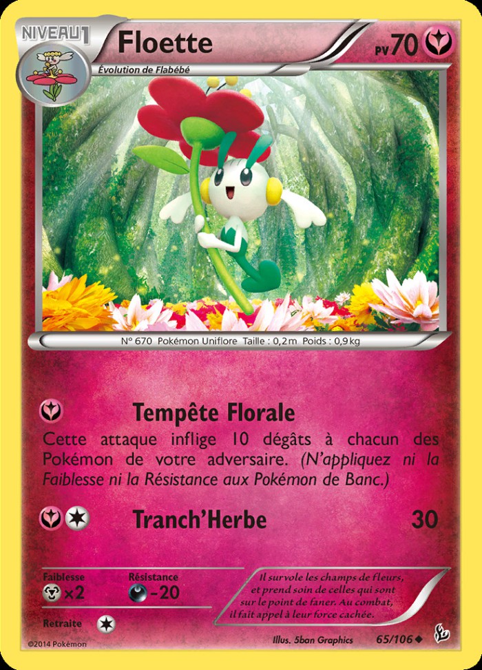 Carte Pokémon: Floette