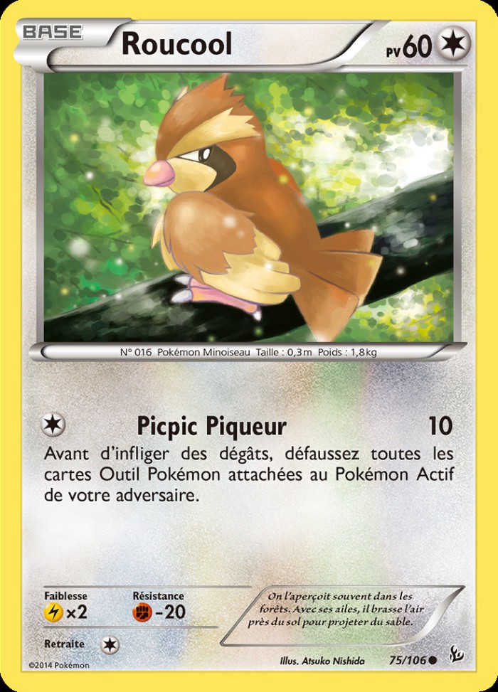 Carte Pokémon: Roucool