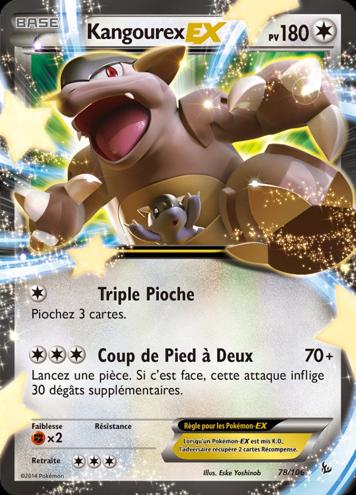 Carte Pokémon: Kangourex EX