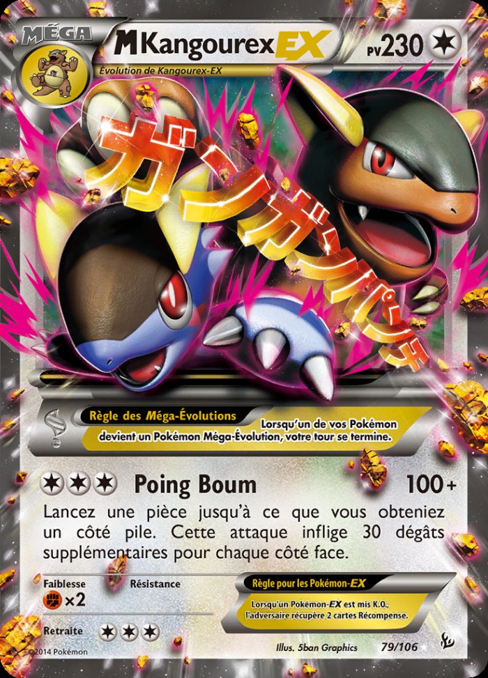 Carte Pokémon: M Kangourex EX