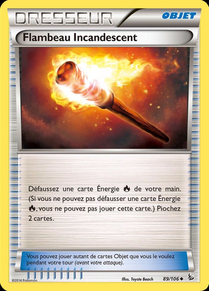 Carte Pokémon: Flambeau Incandescent