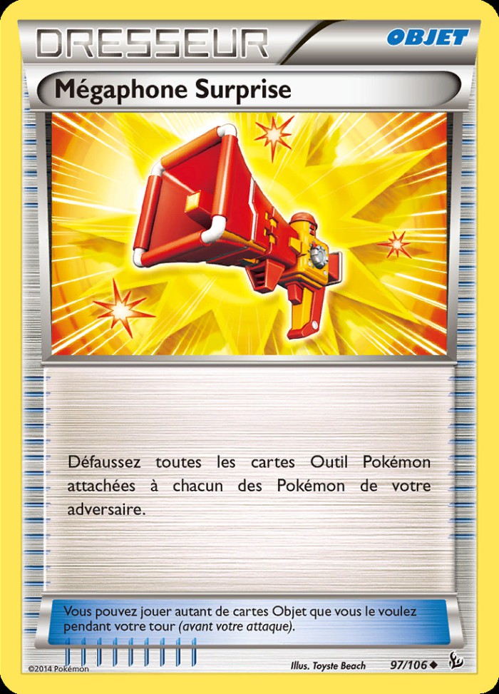 Carte Pokémon: Mégaphone Surprise