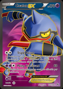 Carte Pokémon: Coatox EX