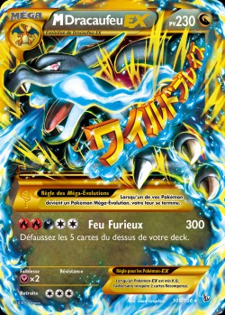 Carte Pokémon: M Dracaufeu EX