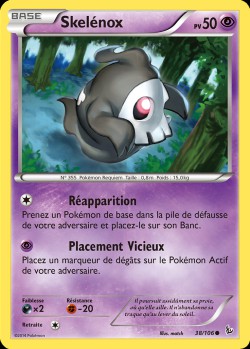 Carte Pokémon: Skelénox