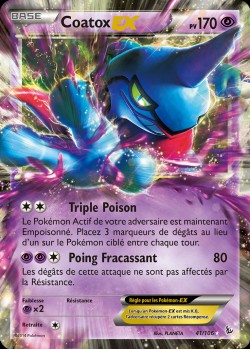 Carte Pokémon: Coatox EX