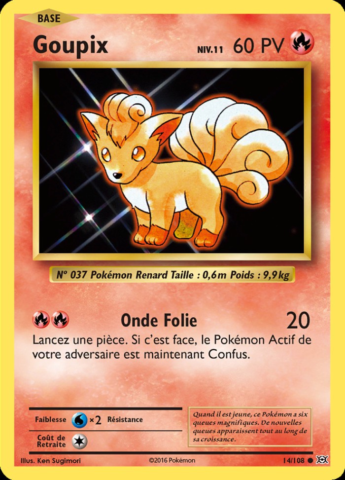 Carte Pokémon: Goupix