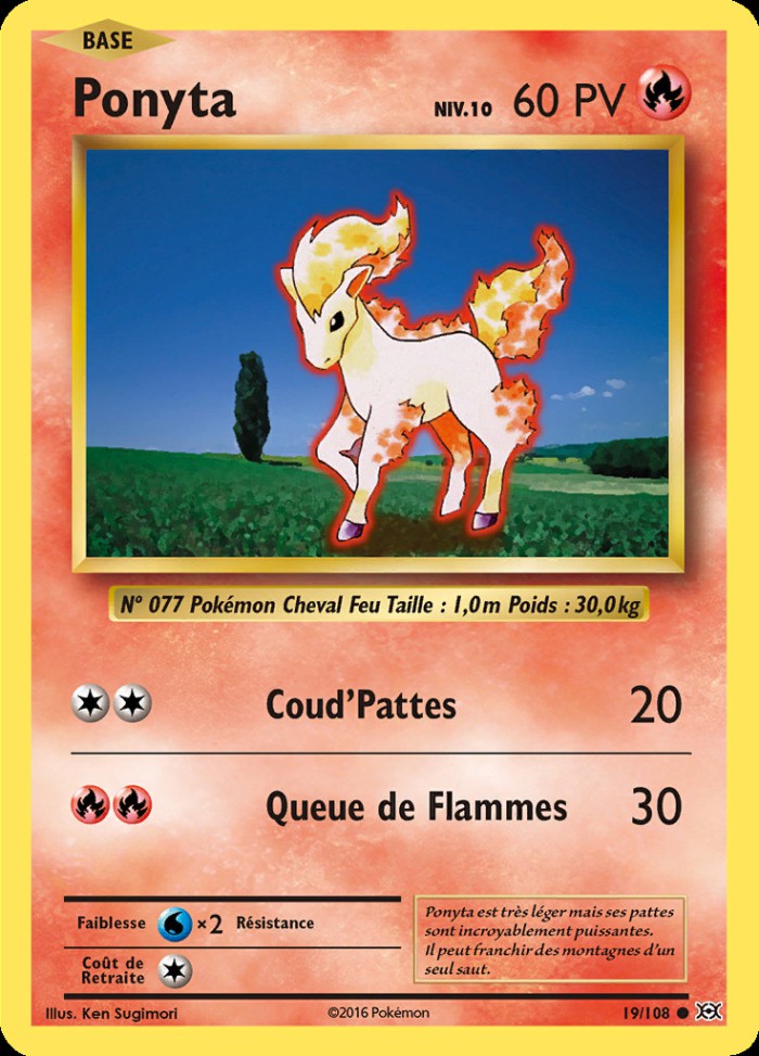 Carte Pokémon: Ponyta