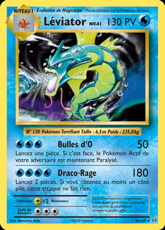 Carte Pokémon: Léviator