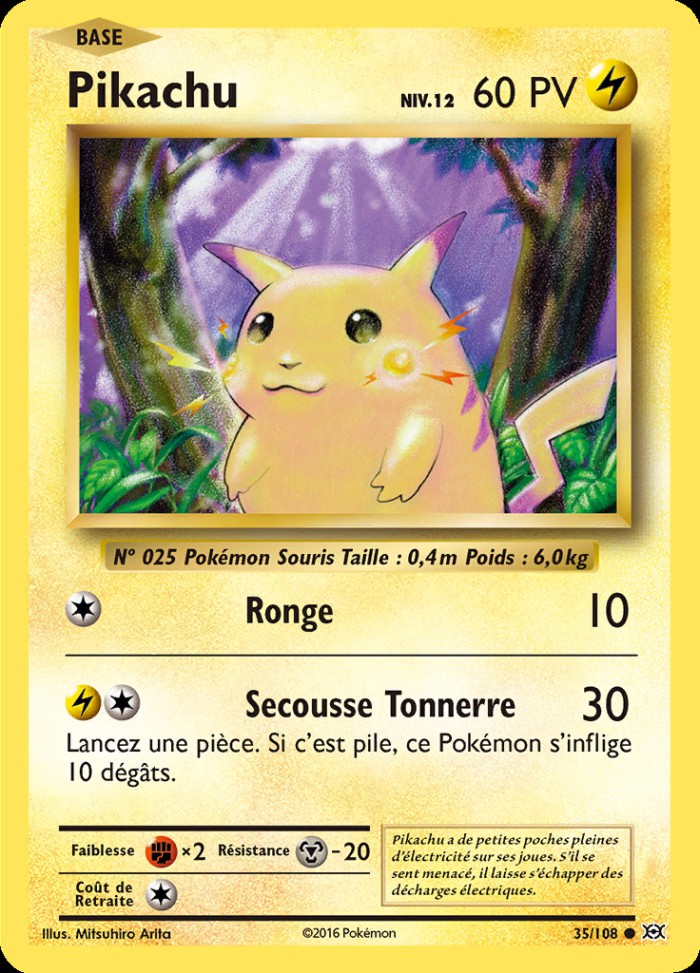 Carte Pokémon: Pikachu