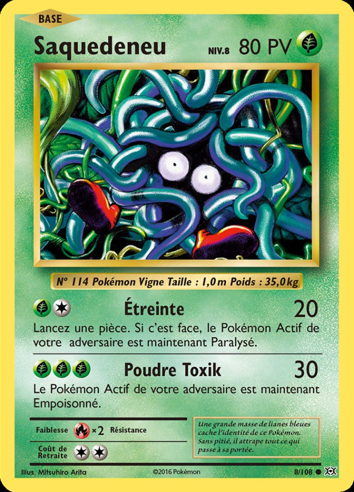 Carte Pokémon: Saquedeneu