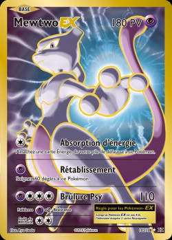 Carte Pokémon: Mewtwo EX