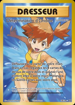 Carte Pokémon: Détermination d'Ondine