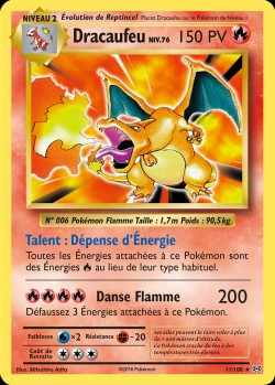 Carte Pokémon: Dracaufeu