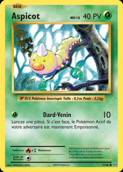 Carte Pokémon: Aspicot