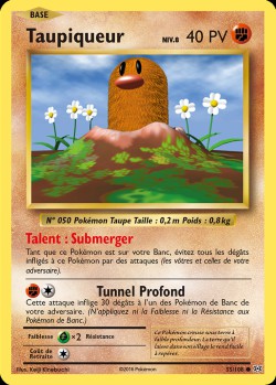 Carte Pokémon: Taupiqueur