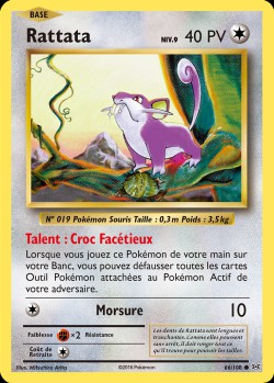 Carte Pokémon: Rattata