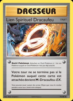 Carte Pokémon: Lien Spirituel Dracaufeu