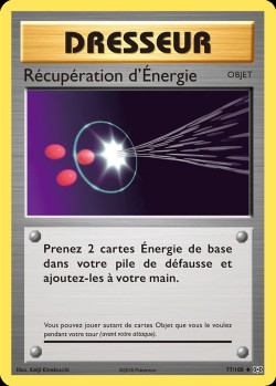 Carte Pokémon: Récupération d'Énergie