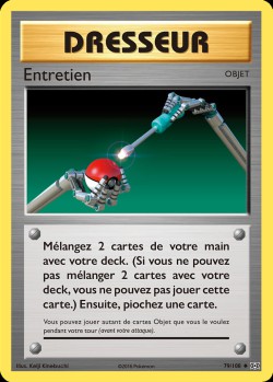 Carte Pokémon: Entretien