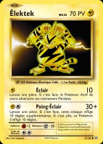 Carte Pokémon: Élektek