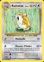 Carte Pokémon: Rattatac