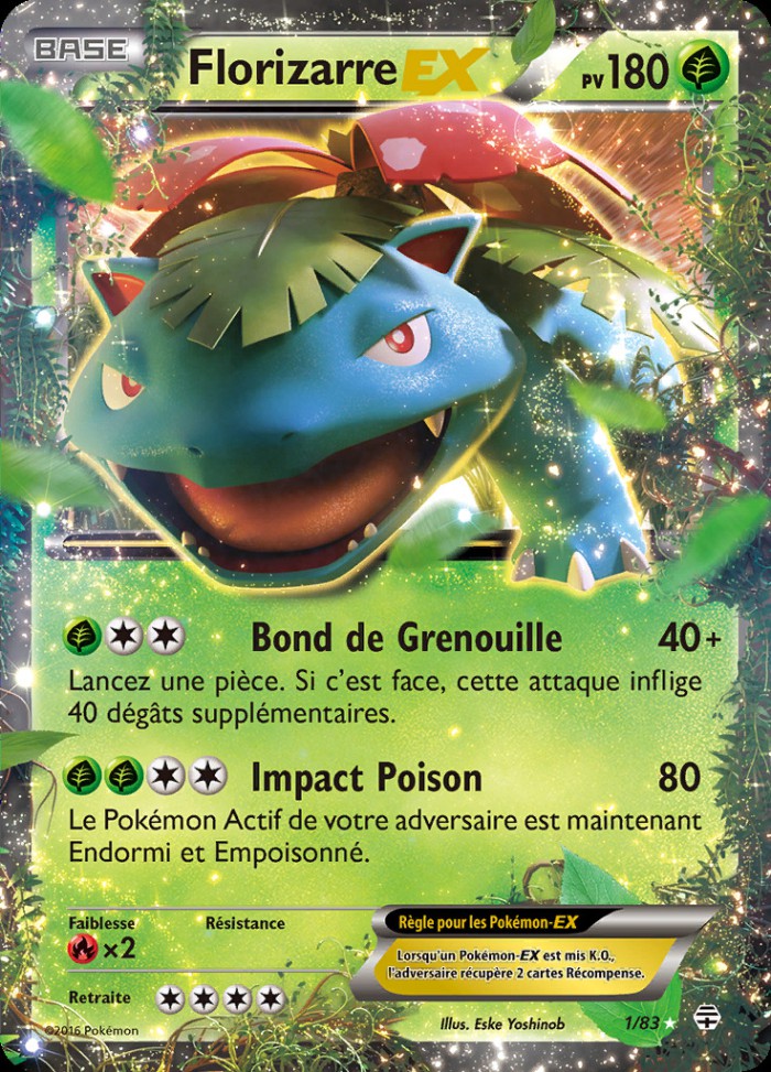 Carte Pokémon: Florizarre EX