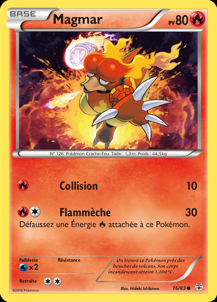 Carte Pokémon: Magmar