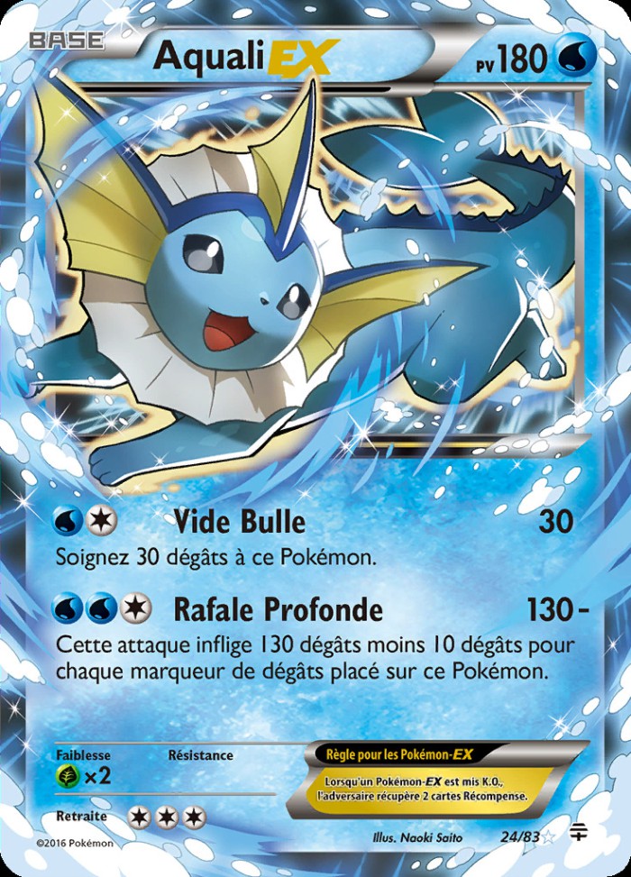 Carte Pokémon: Aquali EX