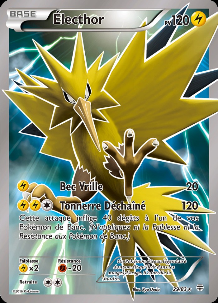 Carte Pokémon: Électhor